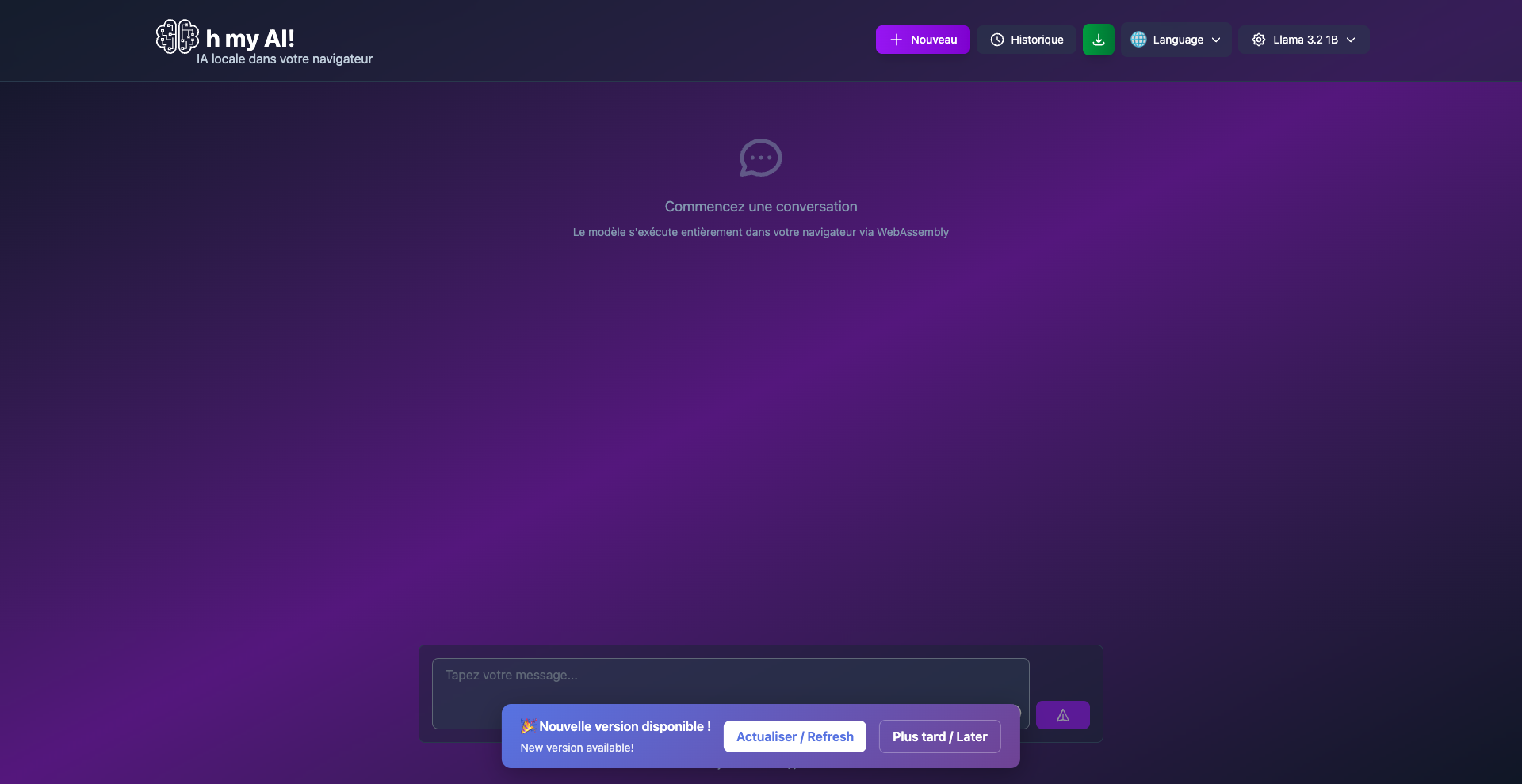 Visuel du projet ohmyai.org